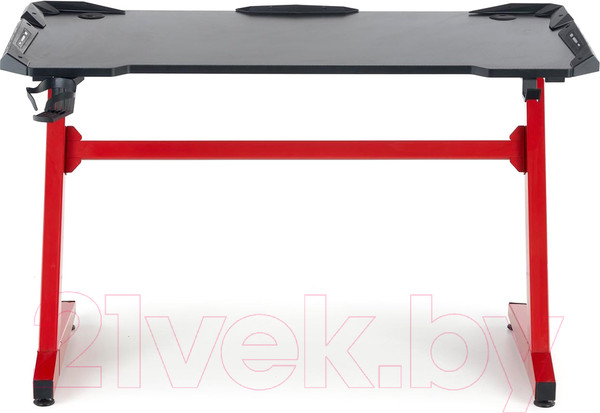 Изображение товара Геймерский стол Halmar B49 (красный/черный)