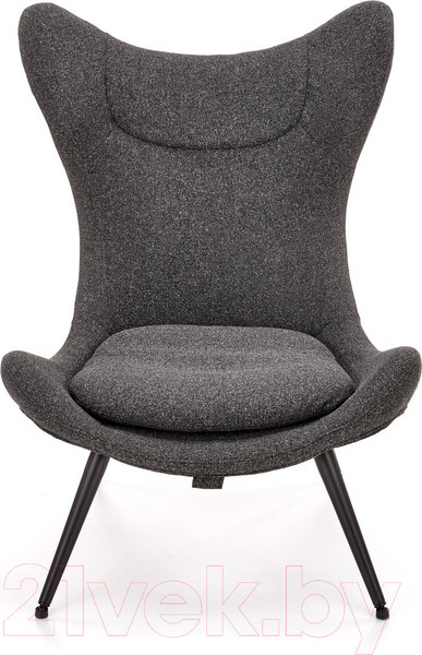 Изображение товара Кресло мягкое Halmar Atlantis (антрацит/черный)