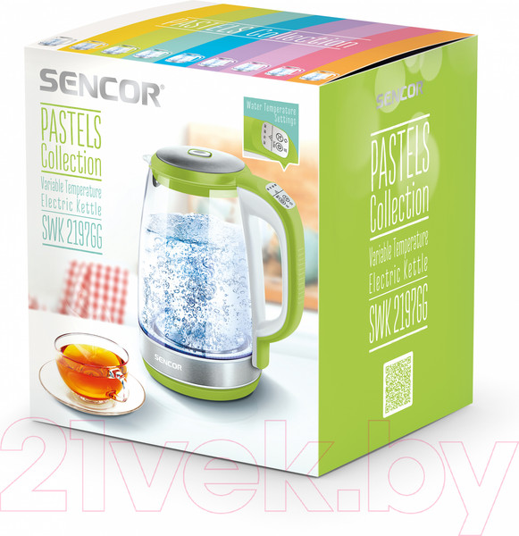 Изображение товара Электрочайник Sencor SWK 2197GG