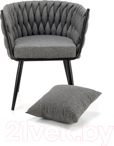 Изображение товара Кресло мягкое Halmar Avatar (серый/черный)