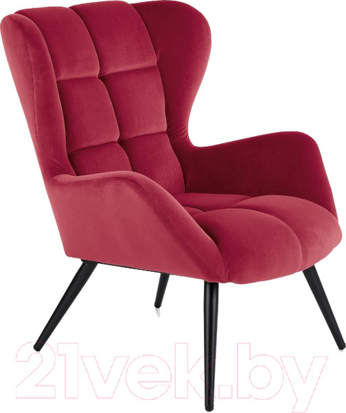 Изображение товара Кресло мягкое Halmar Tyrion (бордовый/черный)