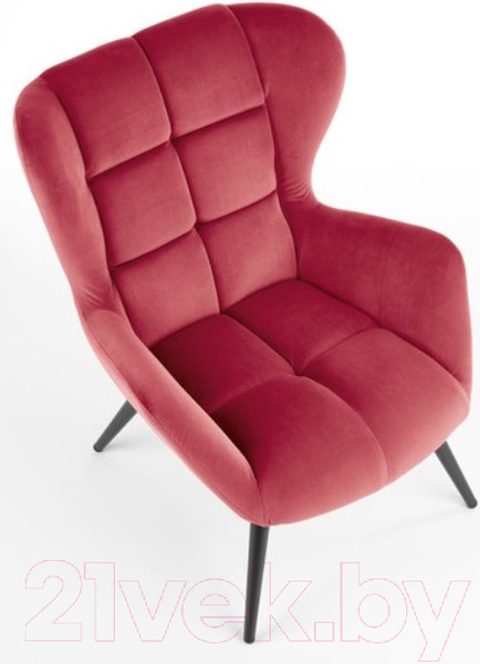 Изображение товара Кресло мягкое Halmar Tyrion (бордовый/черный)
