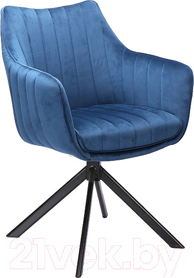 Изображение товара Стул Signal Azalia Velvet (Bluvel 86, темно-синий/черный)