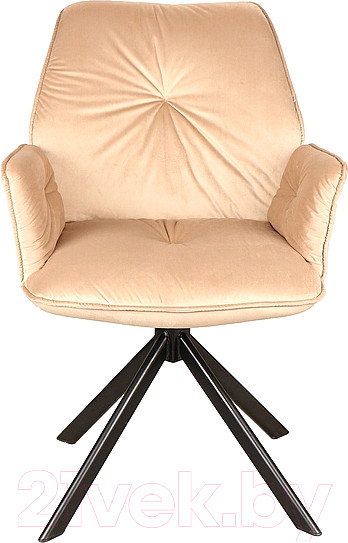 Изображение товара Стул Signal Boogie II Velvet (Bluvel 28 бежевый/черный матовый)