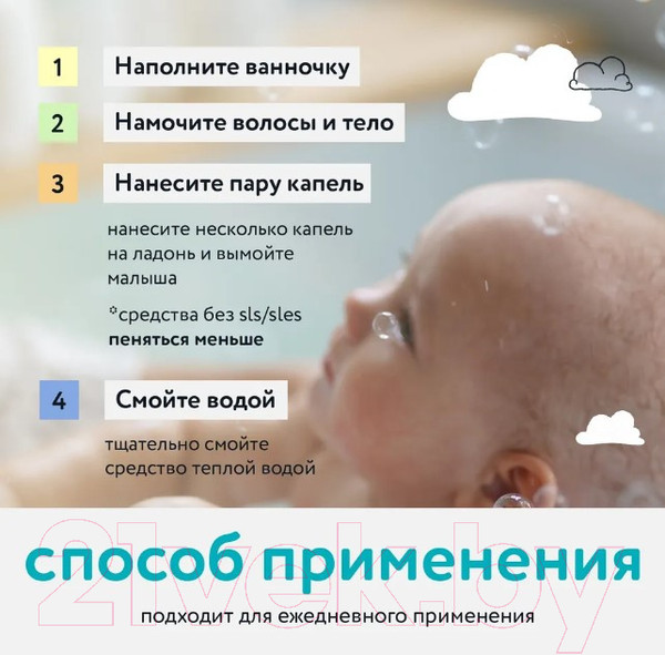 Изображение товара Средство для купания Lulu 2 в 1 (300мл)