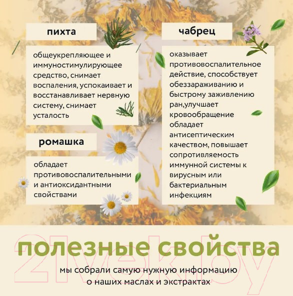 Изображение товара Средство для купания Lulu Экстракт с маслами пихты и чабреца (300мл)