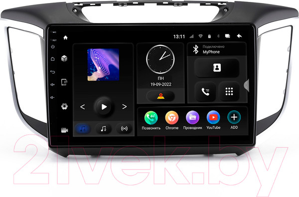 Изображение товара Бездисковая автомагнитола Incar TMX-2410c-6