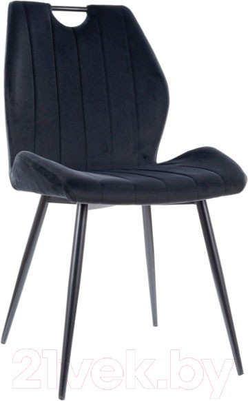 Изображение товара Стул Signal Arco Velvet (Bluvel 19, черный/черный)