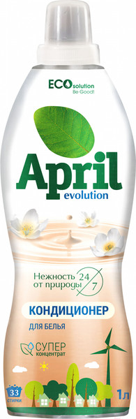 Изображение товара Кондиционер для белья April Evolution EcoSolution Концентрированный (1л)