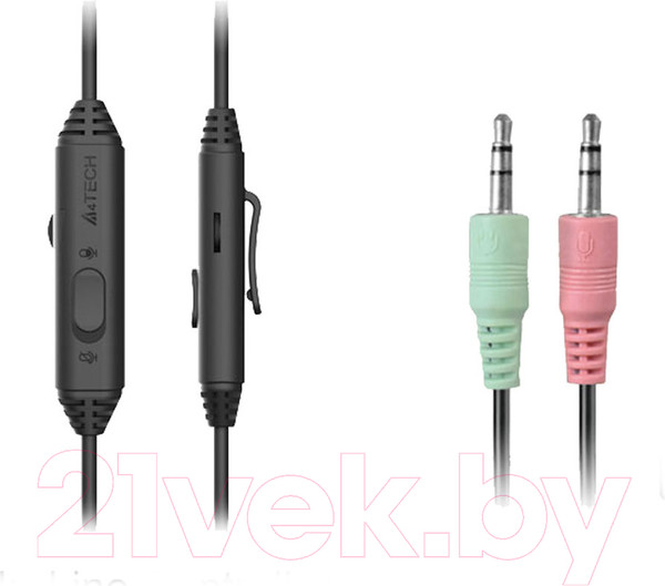 Изображение товара Наушники-гарнитура A4Tech Fstyler FH100 (черный)