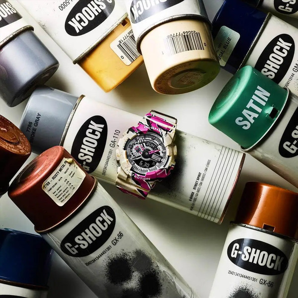 Изображение товара Часы наручные унисекс Casio GA-110SS-1A