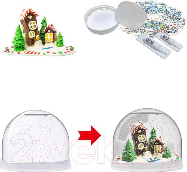 Изображение товара Набор для творчества Magic Moments Шар Домики / mm-3