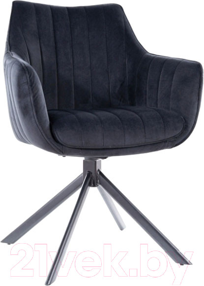 Изображение товара Стул Signal Azalia Velvet (Bluvel 19 черный/черный)