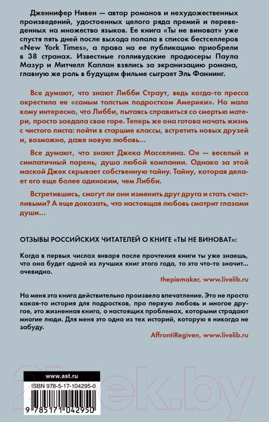 Изображение товара Книга АСТ С чистого листа (Нивен Д.)