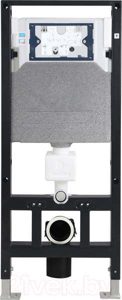 Изображение товара Унитаз подвесной с инсталляцией WeltWasser Amberg 506 + Jeckenbach 004 GL-WT + Amberg RD-WT