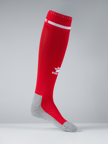 Изображение товара Гетры футбольные Kelme Adult Long Football Socks / 8101WZ5001-610 (L, красный)