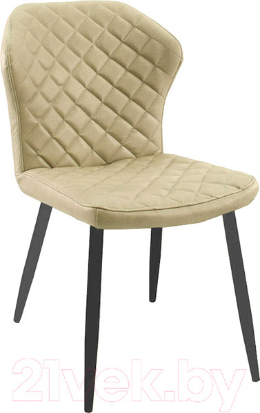 Изображение товара Стул DikLine 239М (кожзам бежевый/ножки черные)