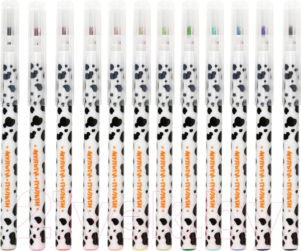 Изображение товара Фломастеры Мульти-пульти Енот и далматинцы / WP_11622 (12цв)