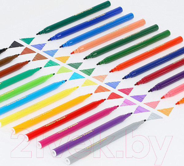 Изображение товара Фломастеры Мульти-пульти Енот во Франции / WP_10720 (24цв)