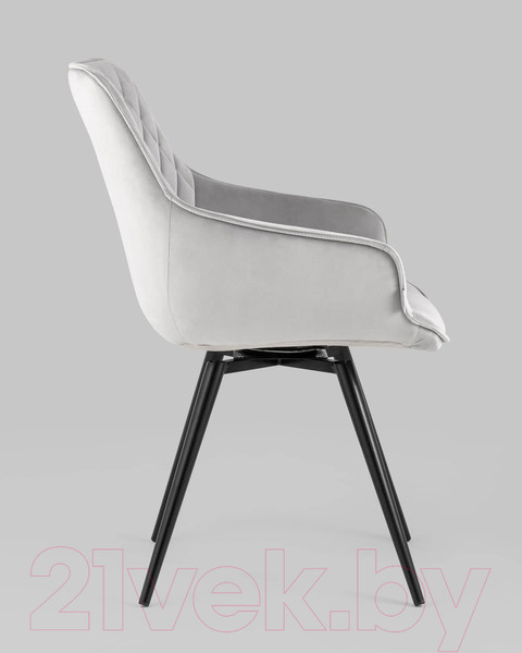 Изображение товара Стул Stool Group Сеул / AV 333-H09-K14PM-08 (велюр светло-серый)