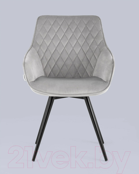 Изображение товара Стул Stool Group Сеул / AV 333-H09-K14PM-08 (велюр светло-серый)