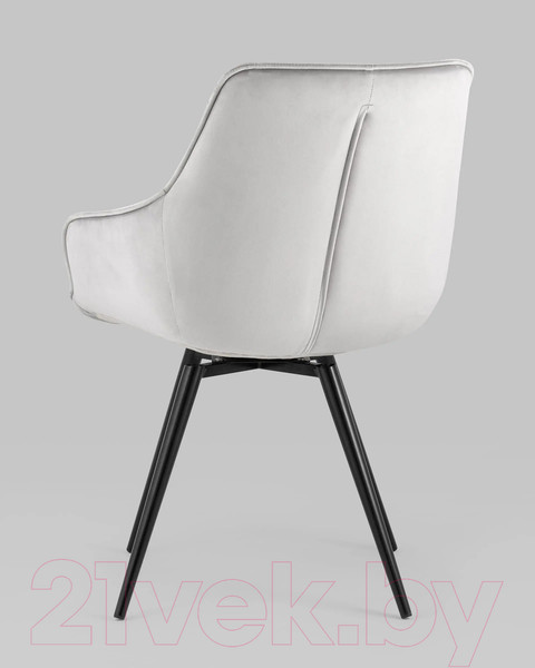 Изображение товара Стул Stool Group Сеул / AV 333-H09-K14PM-08 (велюр светло-серый)