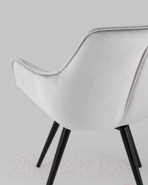 Изображение товара Стул Stool Group Сеул / AV 333-H09-K14PM-08 (велюр светло-серый)