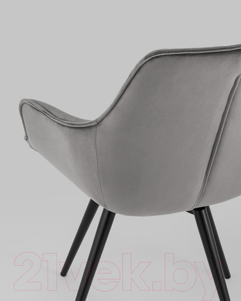 Изображение товара Стул Stool Group Сеул / AV 333-H18-K14PM-08 (велюр темно-серый)