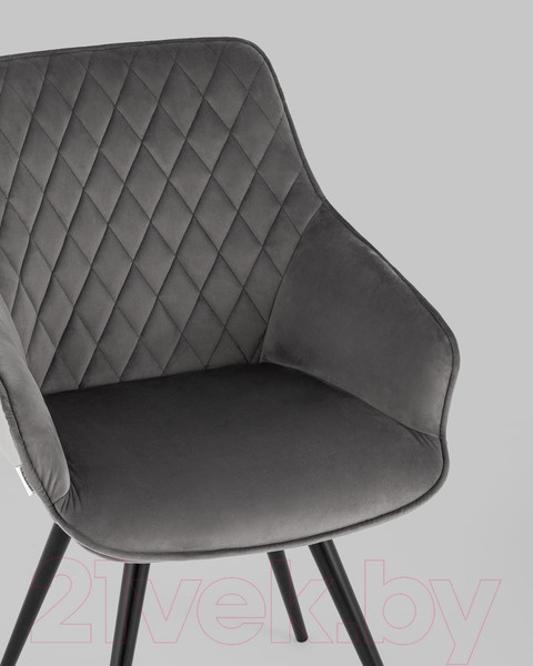 Изображение товара Стул Stool Group Сеул / AV 333-H18-K14PM-08 (велюр темно-серый)