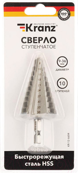 Изображение товара Сверло Kranz KR-12-6604