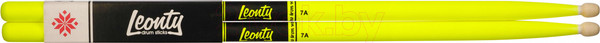 Изображение товара Барабанные палочки Leonty Fluorescent Lemon 7A / LFL7A