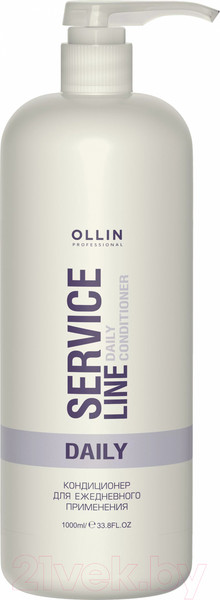 Изображение товара Кондиционер для волос Ollin Professional Service Line для ежедневного применения рН 5.5  (1л)