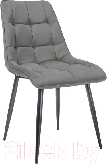 Изображение товара Стул Signal Chic Matt (Velvet 85, серый/черный)