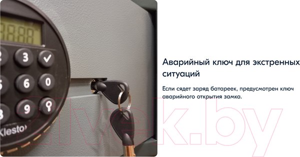 Изображение товара Мебельный сейф Klesto RS30EL