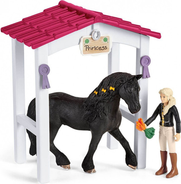 Изображение товара Игровой набор Schleich Загон для лошадей с Тори и Принцессой / 42437