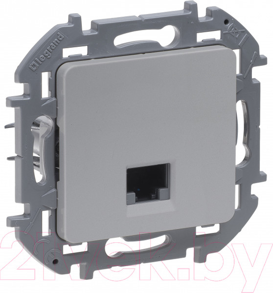 Изображение товара Розетка Legrand Inspiria 673827 (алюминий)