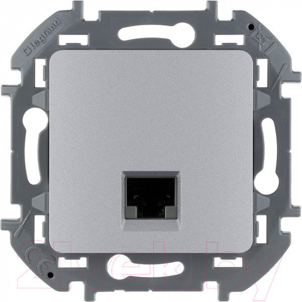 Изображение товара Розетка Legrand Inspiria 673827 (алюминий)