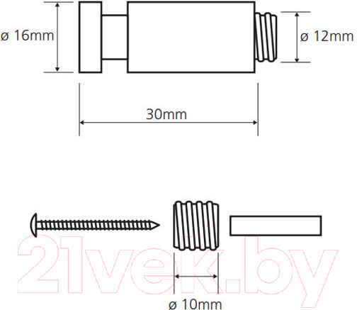 Изображение товара Крючок для ванной Bemeta Dark 104506090