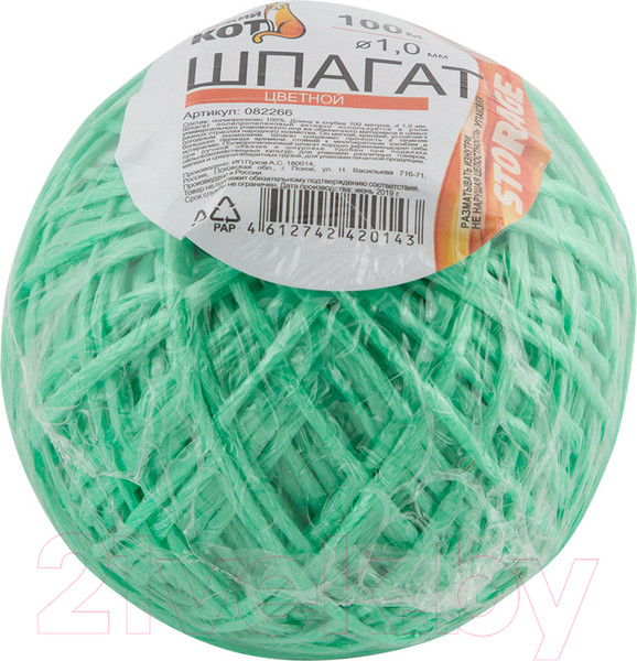 Изображение товара Шпагат хозяйственный Рыжий кот 082266