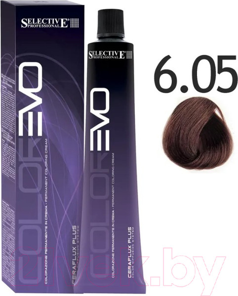 Изображение товара Крем-краска для волос Selective Professional Colorevo Земля сиены 6.05 / 84605 (100мл, темный блондин)