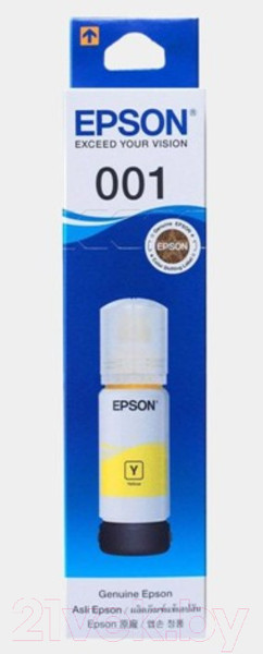 Изображение товара Контейнер с чернилами Epson 001 EcoTank (C13T03Y400) (желтый)