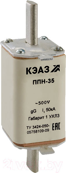 Изображение товара Предохранитель плавкий КЭАЗ 111310