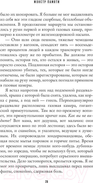 Изображение товара Художественная книга Sindbad Монстр памяти (Сарид И.)