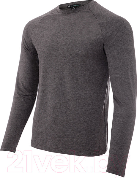 Изображение товара Лонгслив спортивный FHM Wave V2 8612 (2XL, темно-серый)