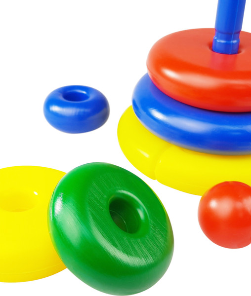 Изображение товара Развивающая игрушка Десятое королевство Выдувка. Пирамидка Малышок-6Ш / 01602