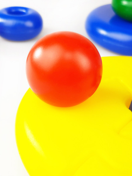 Изображение товара Развивающая игрушка Десятое королевство Выдувка. Пирамидка Малышок-6Ш / 01602