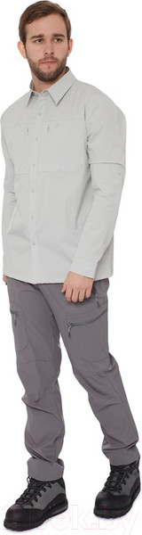 Изображение товара Рубашка FHM Spurt 507 (4XL, светло-серый)