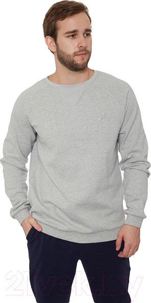 Изображение товара Свитшот FHM Wave TH 382 (4XL, светло-серый)