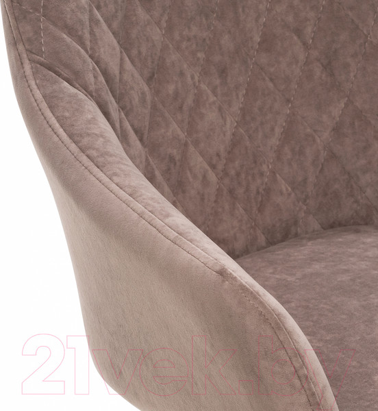 Изображение товара Стул Импэкс Leset Слим с подлокотниками (белый/велюр латте)