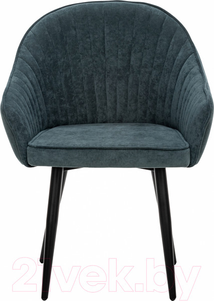 Изображение товара Стул Импэкс Leset Вайд с подлокотниками (черный/велюр темно-зеленый)